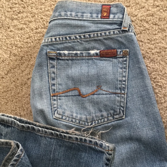 7 for all man kind straight legs - Picture 3 of 4